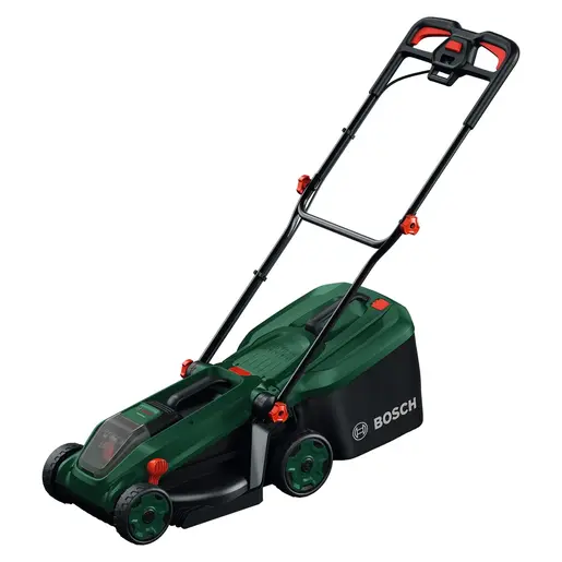BOSCH akumulatorska kosilica ROTAK18V-34, 18 V, širina rezanja 34 cm, košara za travu 35 L