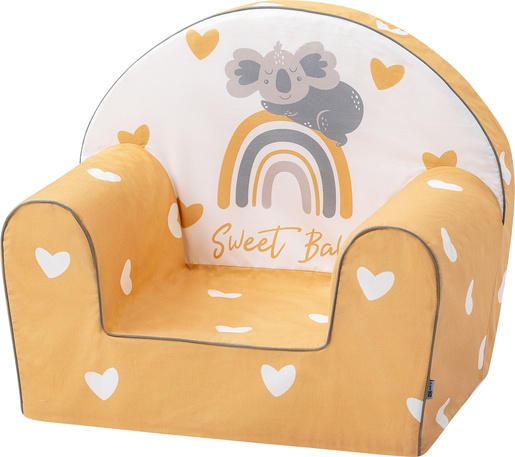 Bubaba BY FreeON fotelja Žuta srca