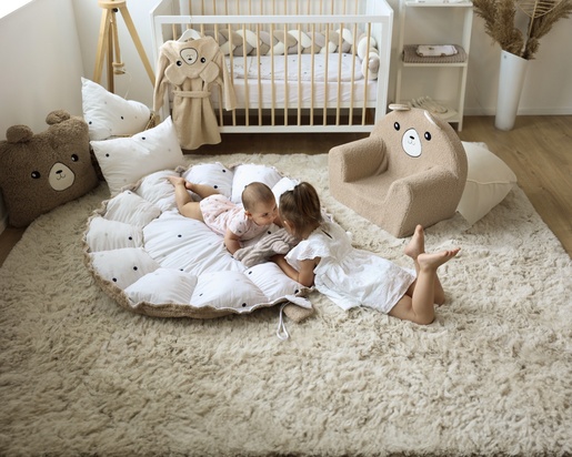 Bubaba BY FreeON gnijezdo Okruglo, točkice beige