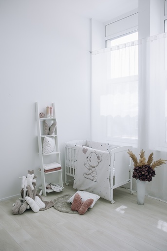 Bubaba BY FreeON posteljina 6 djelna Medvjedić beige