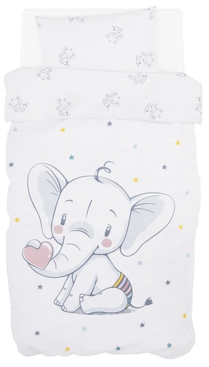 Bubaba BY FreeON posteljina 6 djelna zaigrani slonić