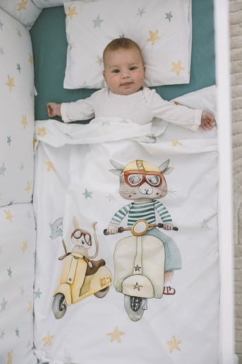 Bubaba BY FreeON posteljina 6 djelna prijatelji na motoru