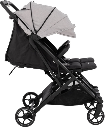 FreeON kolica za blizance Active Twin siva