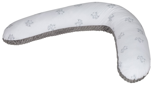 Bubaba BY FreeON jastuk za trudnicu i dojilju sivi slonić