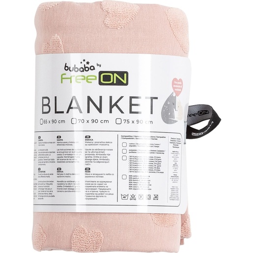 Bubaba BY FreeON dekica srca pink