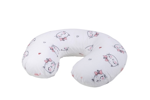 Bubaba BY FreeON jastuk za trudnicu i dojilju i potporu mail, 70 cm, Mačka pink