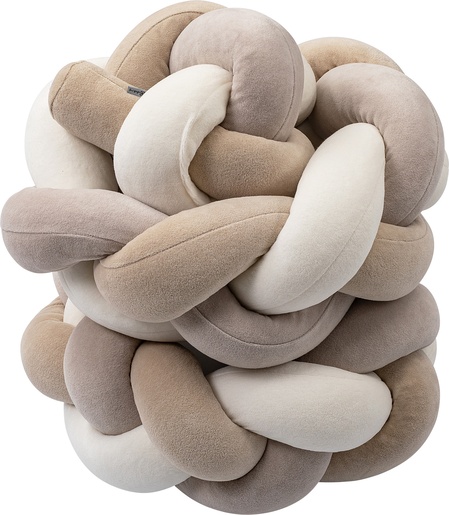 Bubaba BY FreeON ogradica za krevet pletenica 235x15 beige/white