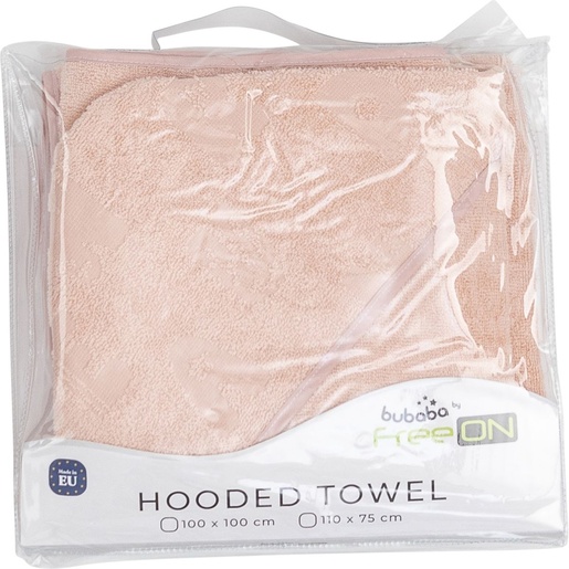 Bubaba BY FreeON ručnik 100x100 cm abeceda orange