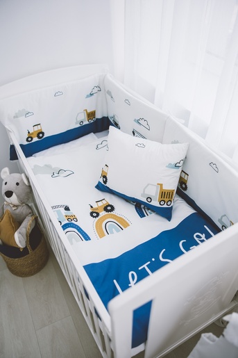 Bubaba BY FreeON posteljina 6 djelna veseli graditelji