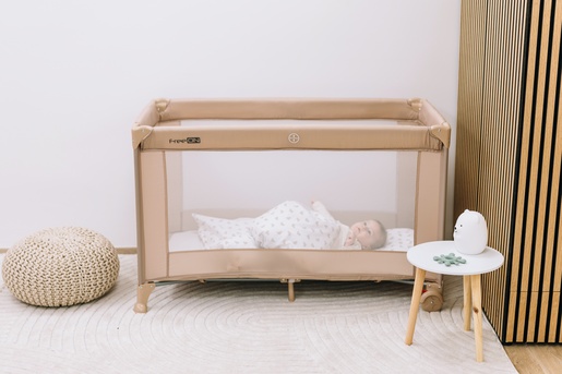 FreeON prijenosni krevetić Nap beige