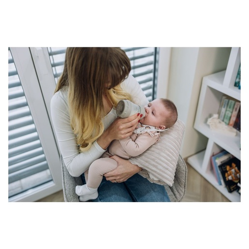 Bubaba BY FreeON jastuk za trudnicu i dojilju za ruku Siva srca grey