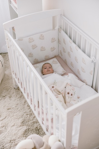 Bubaba BY FreeON posteljina 6 djelna zeko u cvijeću