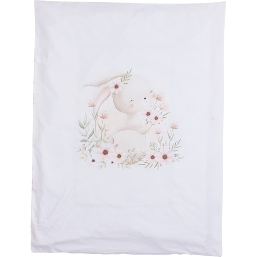 Bubaba BY FreeON posteljina 6 djelna zeko u cvijeću