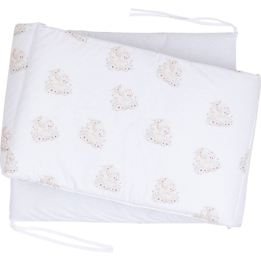 Bubaba BY FreeON posteljina 6 djelna zeko u cvijeću