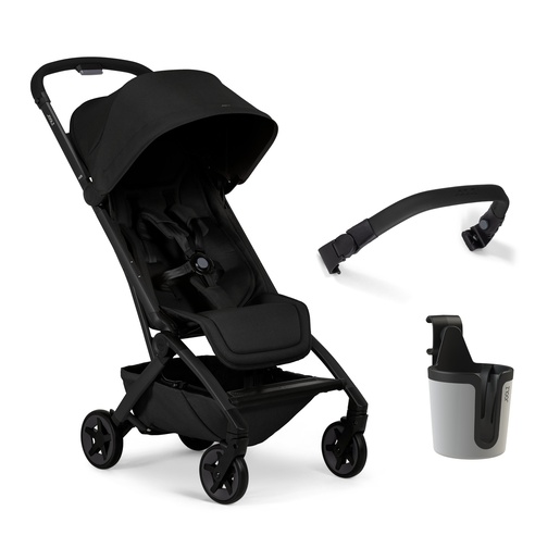 Joolz kišobran kolica Aer2 komplet + prednja zaštita i držač za bocu space black