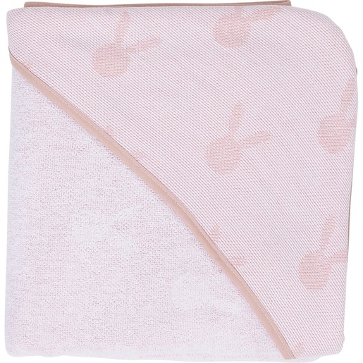 Bubaba BY FreeON ručnik 100x100 cm zečići pink