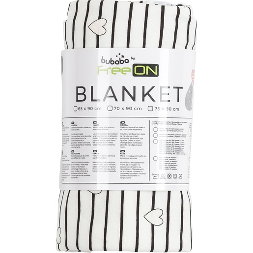 Bubaba BY FreeON dekica prugasta srca - mijenja boju