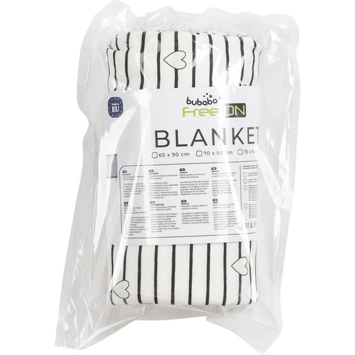 Bubaba BY FreeON dekica prugasta srca - mijenja boju