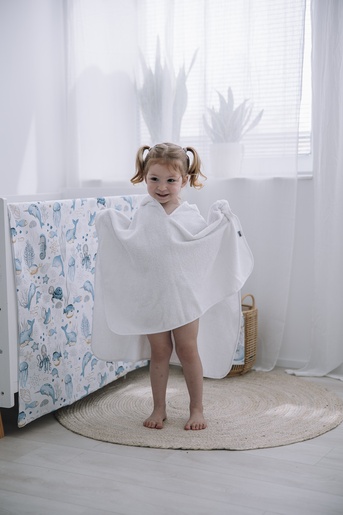 Bubaba BY FreeON pončo white 1-4 godine