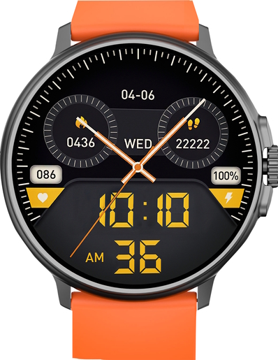 VIVAX zvučnik BS-1010 + Life PRO 2 pametni sat, narančasti