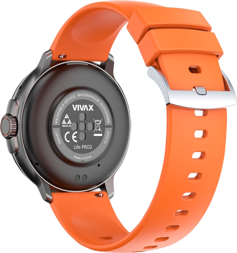 VIVAX zvučnik BS-1010 + Life PRO 2 pametni sat, narančasti