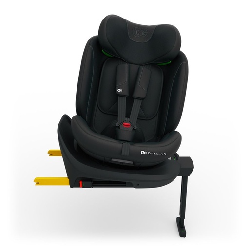 Kinderkraft I-360 2 PLUS i-Size autosjedalica 0-36 kg (40-150 cm), crna