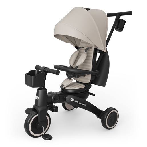 Kinderkraft Sklopivi tricikl Jazz 3, Beige