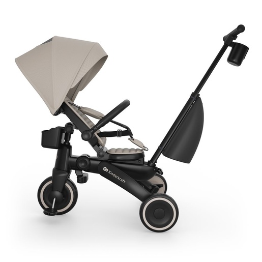 Kinderkraft Sklopivi tricikl Jazz 3, Beige