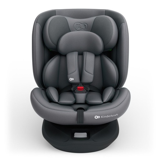 Kinderkraft I-GROW 2 PLUS  i-Size autosjedalica 0-36 kg (40-150 cm) 360, siva