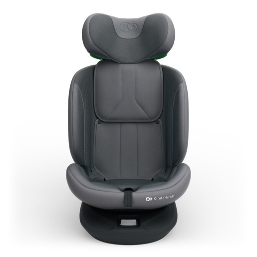 Kinderkraft I-GROW 2 PLUS  i-Size autosjedalica 0-36 kg (40-150 cm) 360, siva