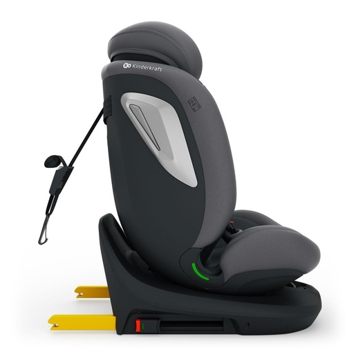 Kinderkraft I-GROW 2 PLUS  i-Size autosjedalica 0-36 kg (40-150 cm) 360, siva