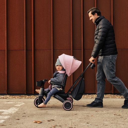 Kinderkraft Sklopivi tricikl Jazz 3, Pink