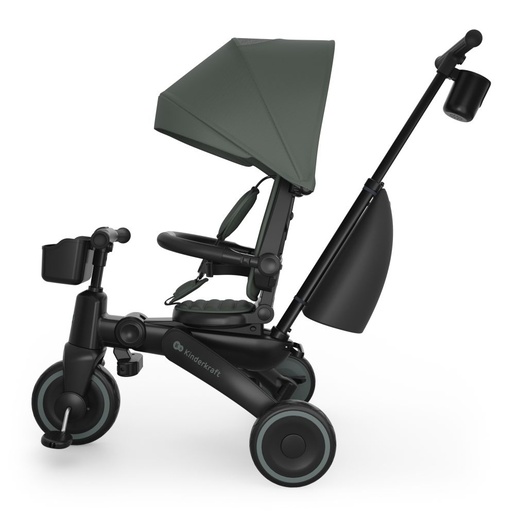 Kinderkraft Sklopivi tricikl Jazz 3, Green