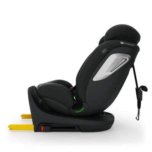 Kinderkraft I-GROW 2 PLUS  i-Size autosjedalica 0-36 kg (40-150 cm) 360, crna