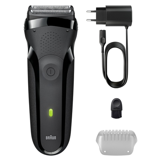 BRAUN brijač Serija 3 300, crni
