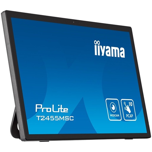 IIYAMA T2455MSC-B1, 24” IPS Multi-Touch,60Hz, 5ms, HDMI, DisplayPort, monitor