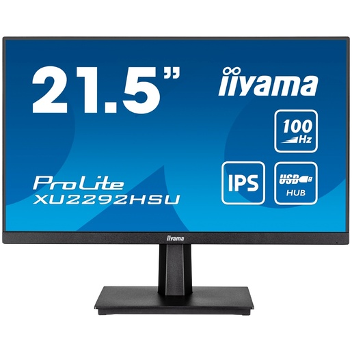 IIYAMA XU2292HSU-B6, 21.5" IPS FHD, 100Hz, 0.4ms, HDMI, DisplayPort, monitor