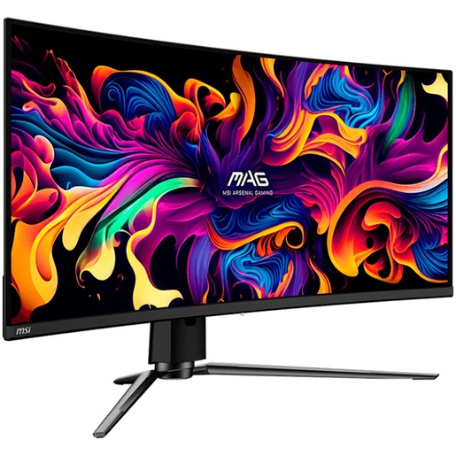 MSI MAG 341CQP QD-OLED, 34" UWQHD, 175Hz, 0.03ms, 2xHDMI, DisplayPort, USB-C, zakrivljeni, gaming monitor