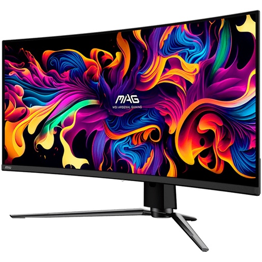 MSI MAG 341CQP QD-OLED, 34" UWQHD, 175Hz, 0.03ms, 2xHDMI, DisplayPort, USB-C, zakrivljeni, gaming monitor