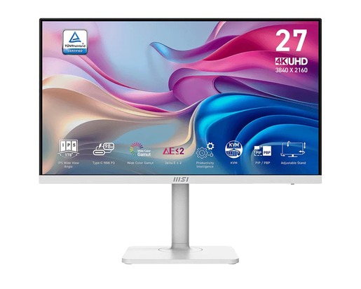MSI Modern MD272UPHW, 27" IPS UHD, 60Hz, 4ms, 2xHDMI, DisplayPort, USB-C, monitor
