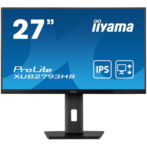 IIYAMA XUB2793HS-B7, 27" IPS FHD, 100Hz, 1ms, HDMI, DisplayPort, monitor