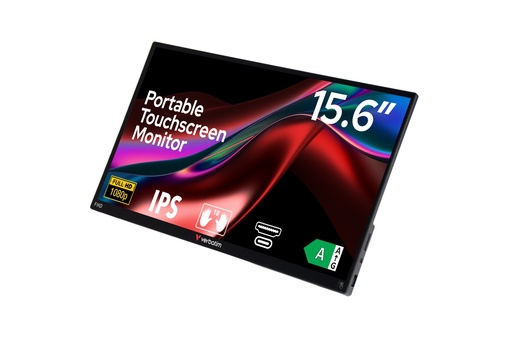 Verbatim PMT-15, 15.6" IPS Full HD, 60Hz, 6ms, HDMI, 2xUSB-C, USB-A, prijenosni monitor