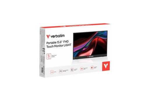 Verbatim #32402, 15.6" IPS Full HD, 60Hz, 10ms, HDMI, USB-C, prijenosni monitor