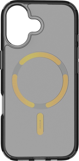 Dviced MagSafe tamna prozirna maska za iPhone 17 - Zlatna