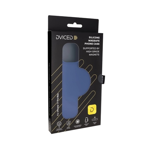 Dviced silikonska MagSafe maska za iPhone 17 Pro Max - Plava