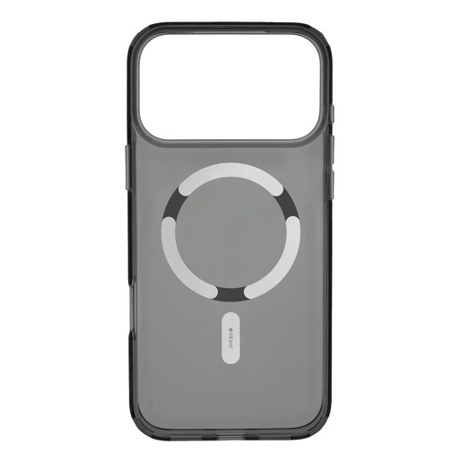 Dviced MagSafe tamna prozirna maska za iPhone 17 Pro Max - Srebrna