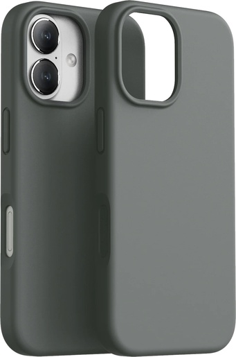 Dviced silikonska MagSafe maska za iPhone 17 - Siva