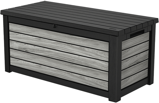 KETER Deco deck box vrtna kutija 630 l, siva