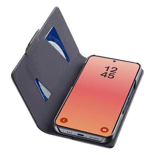 Cellularline Book Essential Samsung Galaxy S26+, crna