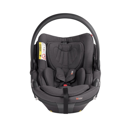 BeSafe autosjedalica Go Beyond2, 0-13 kg (40-87 cm), Dark Grey Mélange